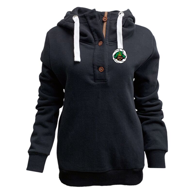 Women's Lucy Button Hoodie Thumbnail